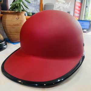 Casco cachucha Adulto Rojo