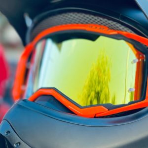 GOGGLES MOTOCROSS NARANJA/NEGRO scoot