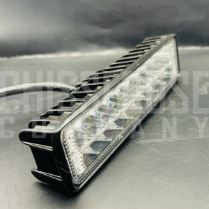 Barra led automotriz, 12V 18 COB blanco/ámbar